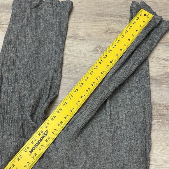 Comfy USA Heather Gray Elastic Waist Pull On Cropped Pants Size XS - Picture 9 of 12